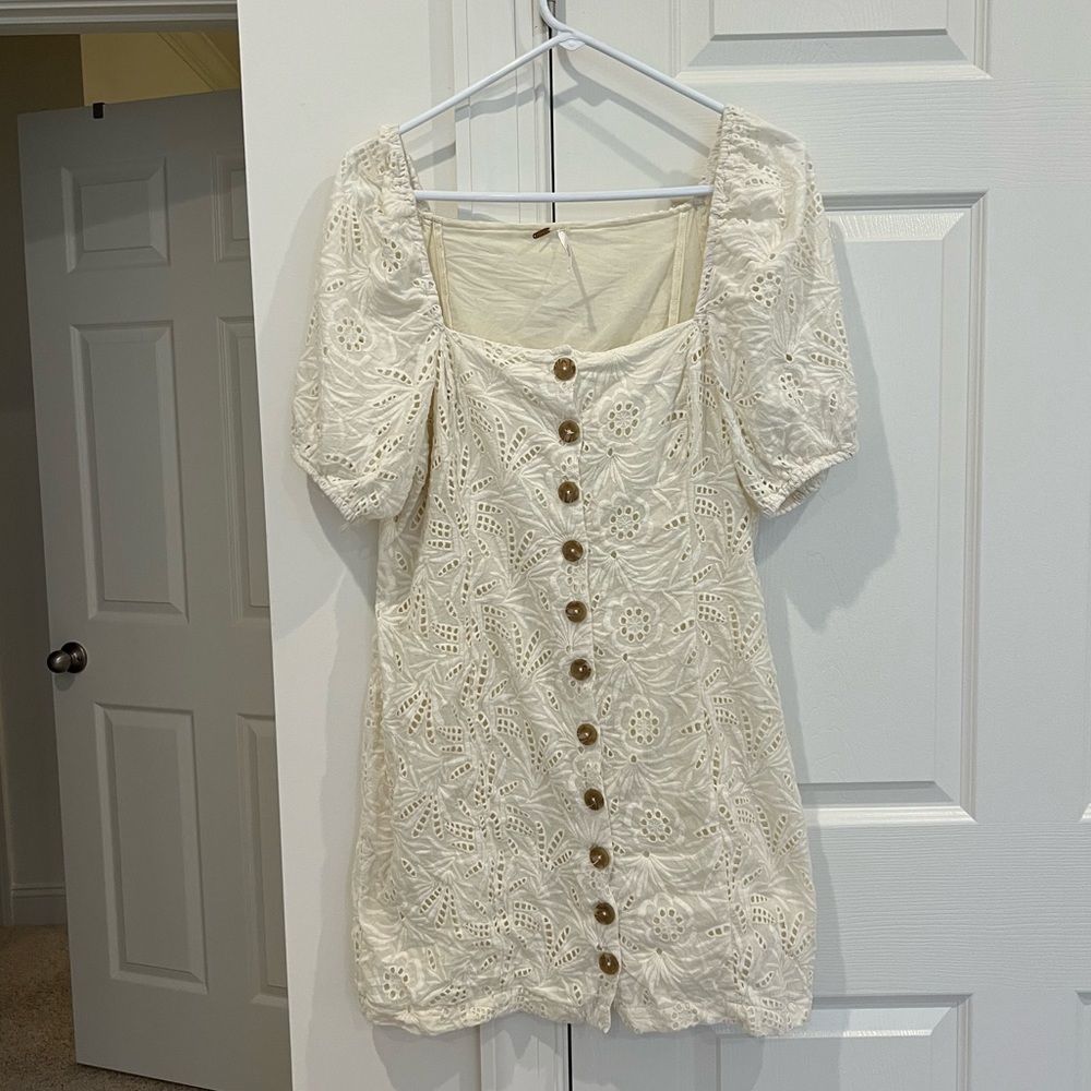 White Free People dress